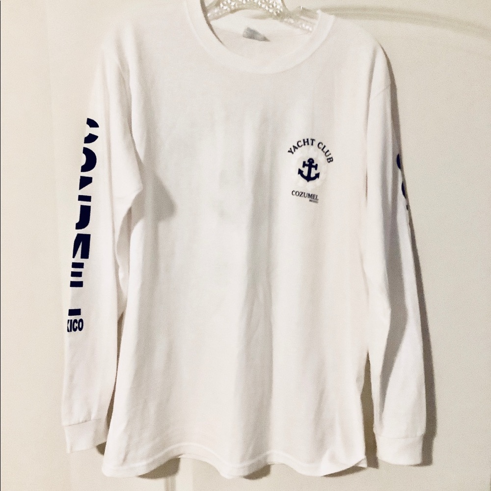 Long sleeve Yacht Club Cozumel TShirt
